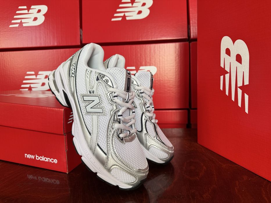 Розпродаж Кросівки жіночі, чоловічі білі new balance 740, кросовки new balance