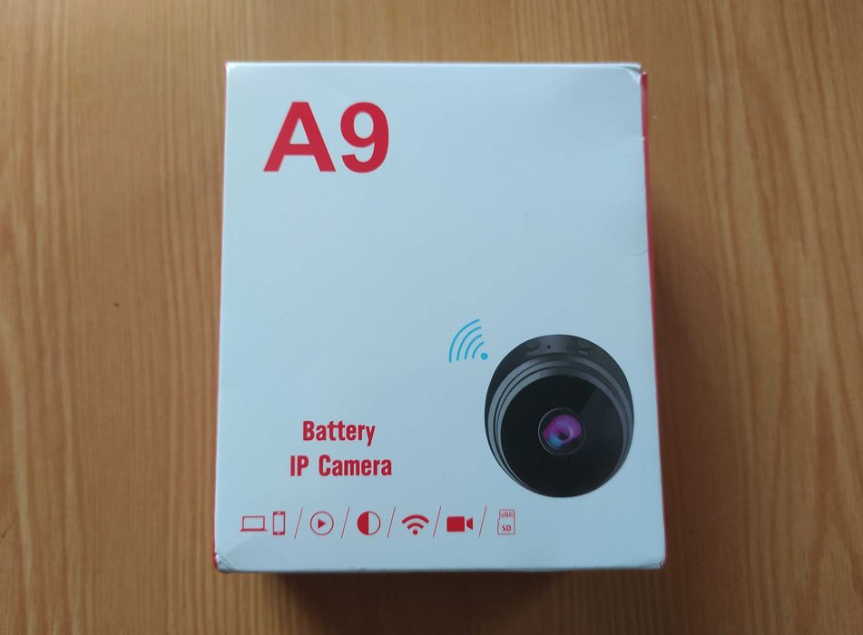 Беспроводная WI-FI IP мини-видеокамера видеонаблюдения