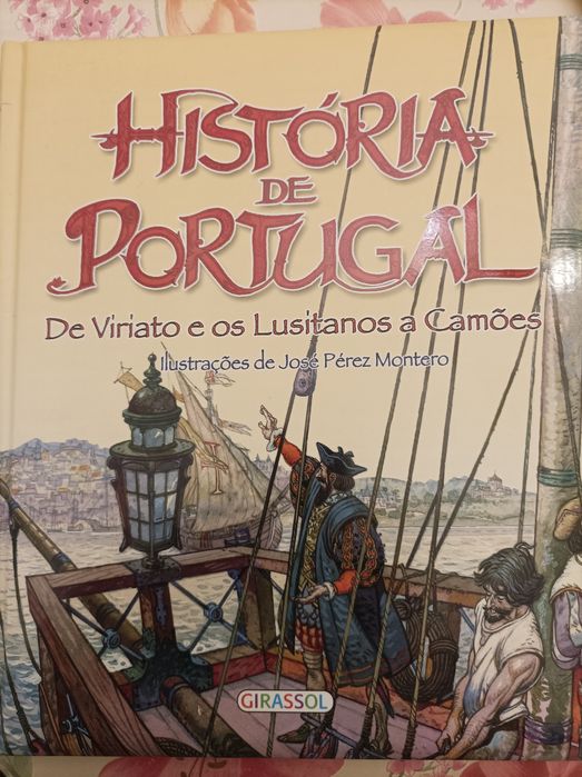 Livro ' História de Portugal , de Viriato e os Lusíadas a Camões '