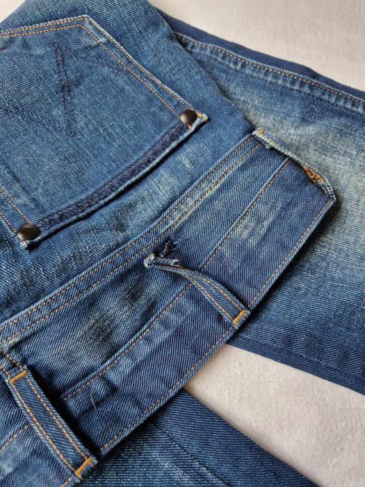 Jeansy Dzwony Wrangler retro nowe r 25