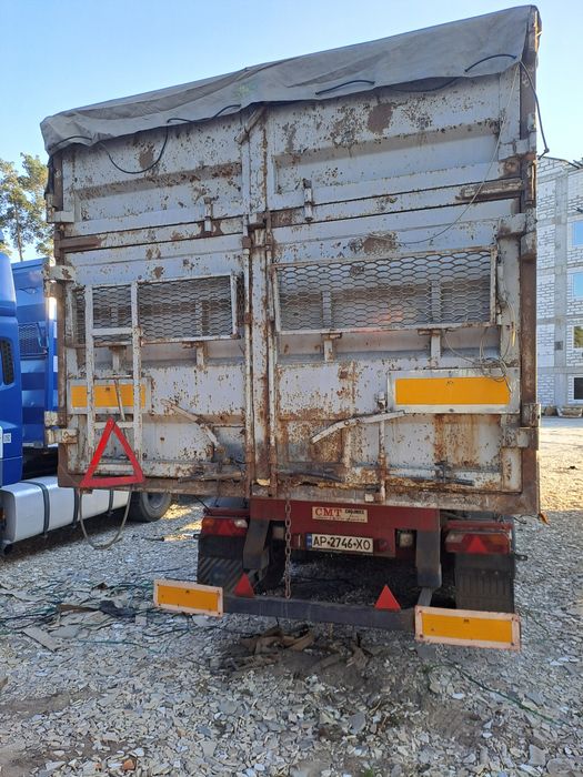 Зерновоз самоскид, на міцній рамі (ZMIEVTRANS), Італійська гідравліка
