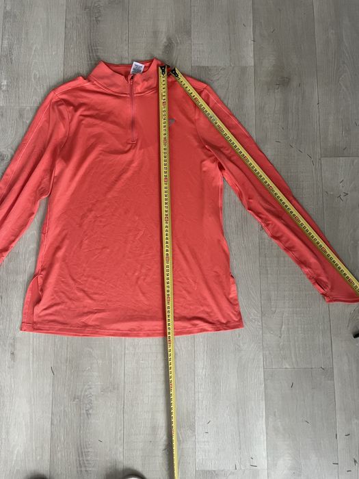 (M/L) Gymshark Speed Running Zip-up Orange рашгард кофта лонгслів лонг
