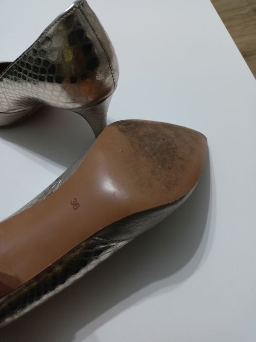 Skórzane buty ślubne/wesele Anis