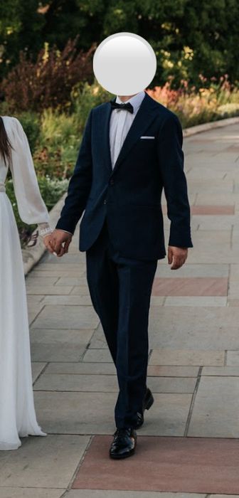 Garnitur Lancerto model Miami granatowy