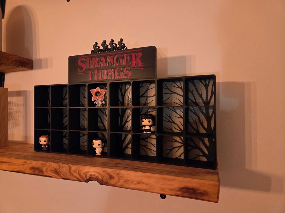 Półka na figurki Kinder Joy - Stranger Things
