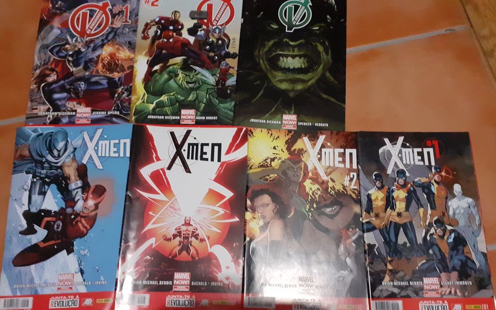Lote de revistas Marvel Now!