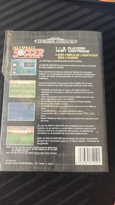 Sega Mega Drive - Ultimate Soccer