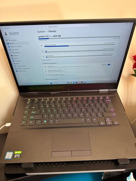 Laptop LENOVO i7-9750H 15.6'' FHD IPS RTX 2060 6GB
