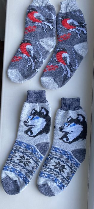 Нові теплі шерстяні носки