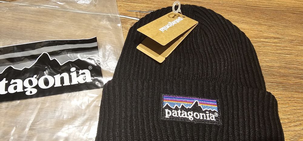 Czapka męska Patagonia czarna szara premium
