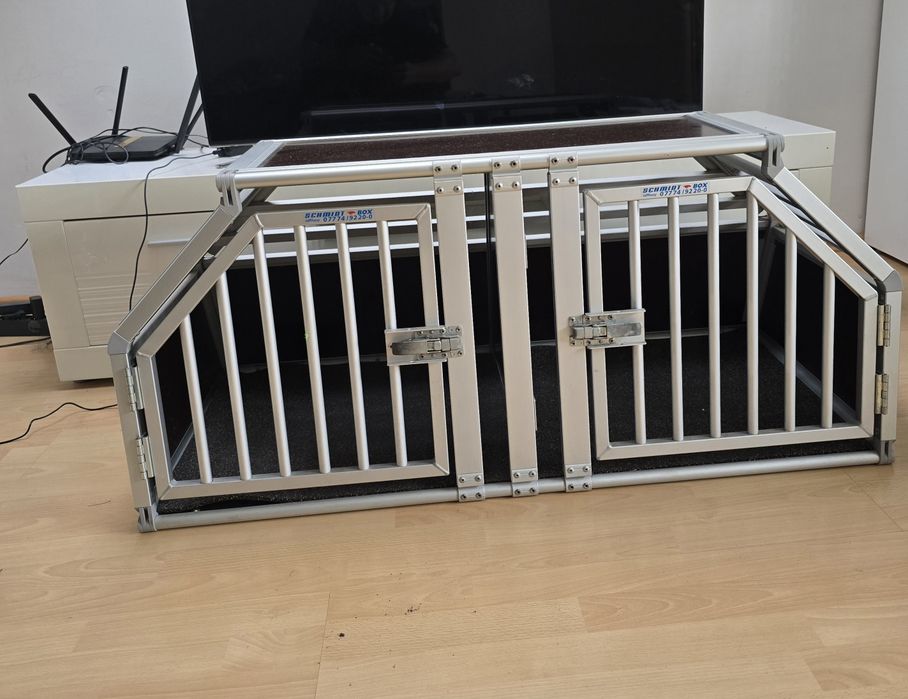 Transporter dla psów SCHMIDT BOX 2-komorowy
