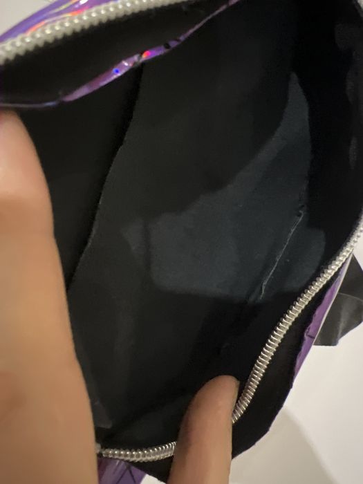 Сумка пухнаста, поясна, через плече