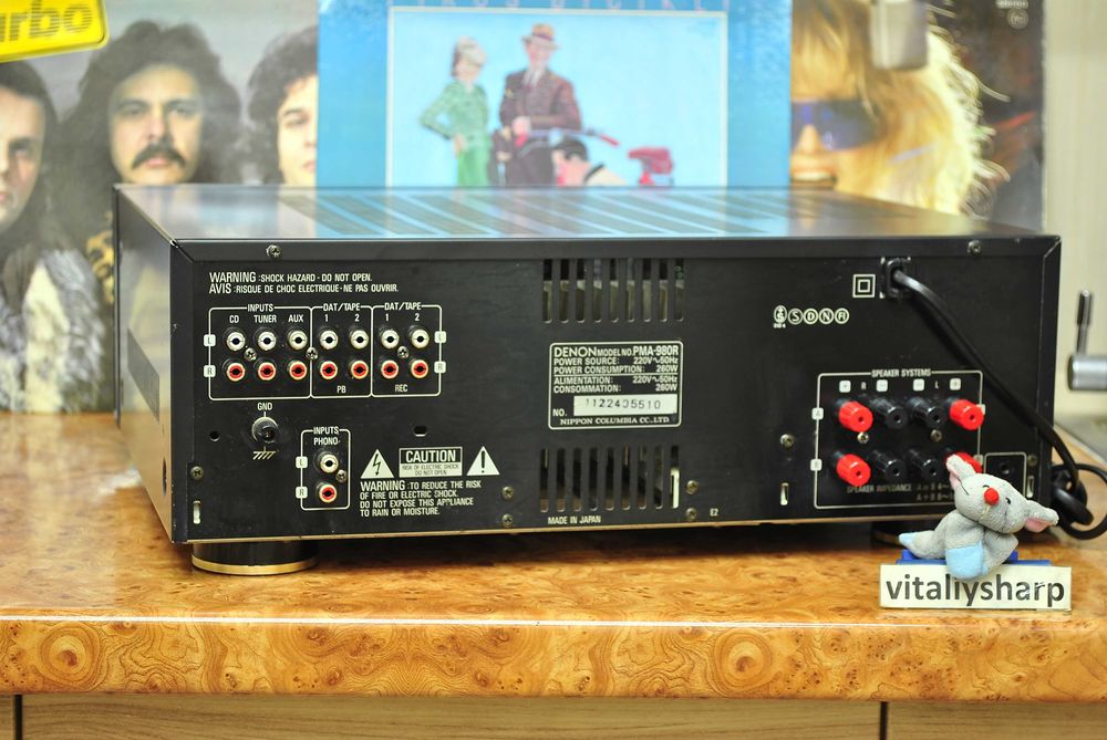 DENON PMA-980R () - отличнейшее состояние, суперзвук!