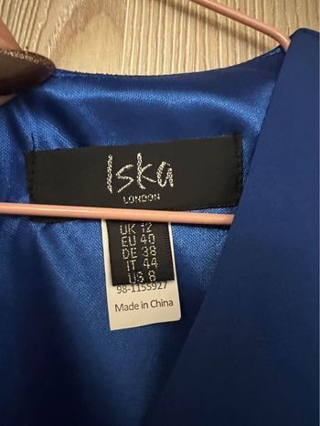 Macacão curto Iska azulão