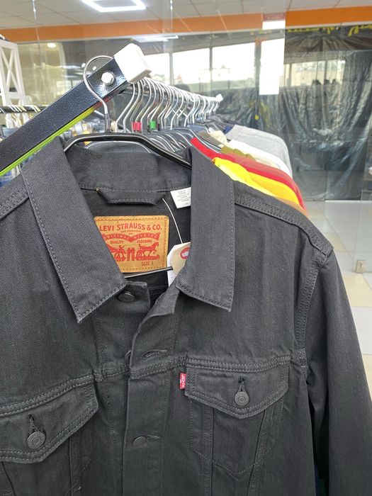 Джинсовка Levi's Denim Trucker Jacket Black оригінал