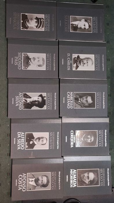Fotobiografias Século XX - Joaquim Vieira - 10 Volumes