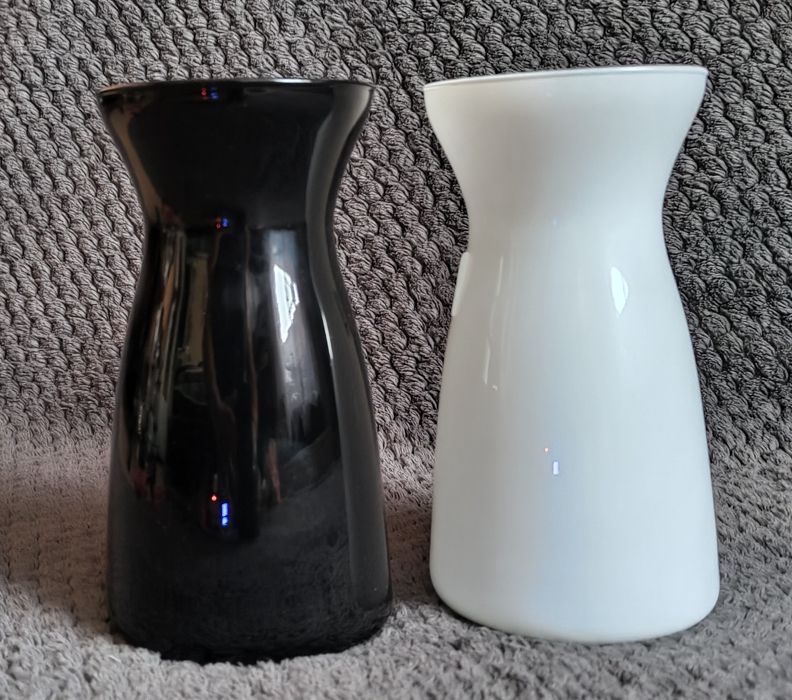 Wazon szklany Tulip 16,5 cm biały