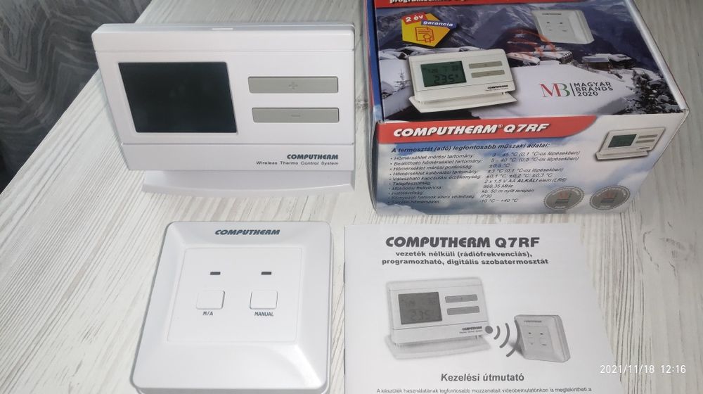Програматор термостат Computherm Q7RF !