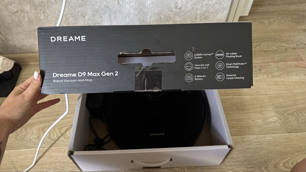 Продам робот-пилосос Dreame D9 Max Gen 2