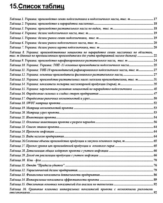 Бизнес-план. Масло эктракционный завод МЭЗ. Соя, подсолнечник, лен