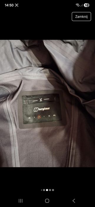 Gore-tex Pro kurtka hardshell  Berghaus