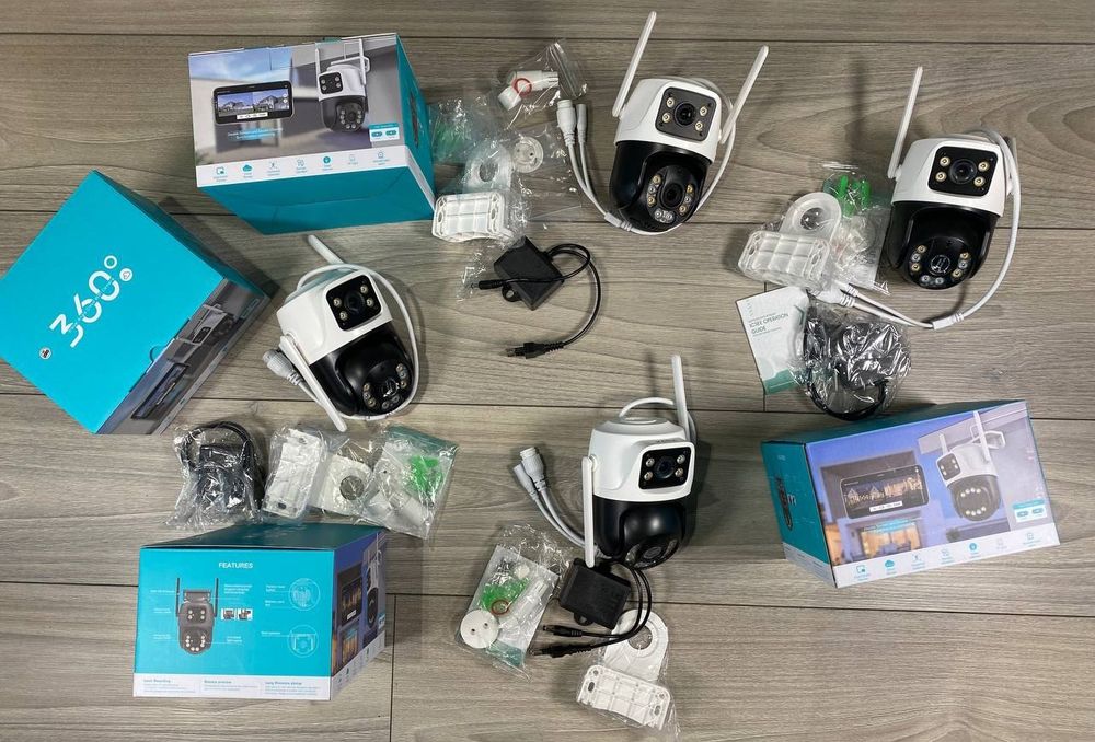 Комплект бездротових вуличних камер відеоспостереження Kerui