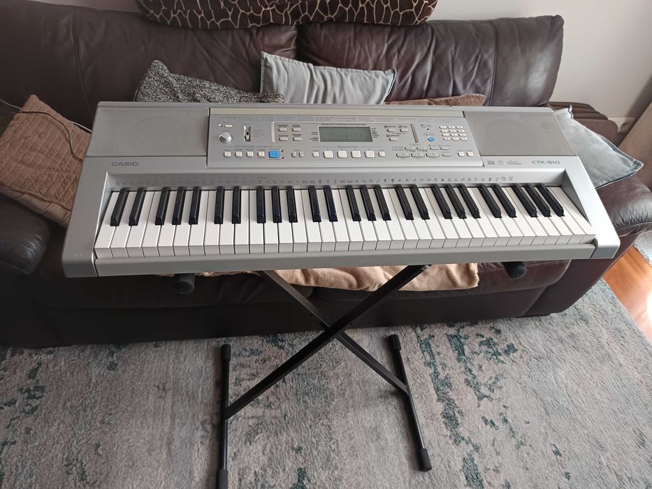 Keyboard CASIO CTK-810, zasilacz i statyw!