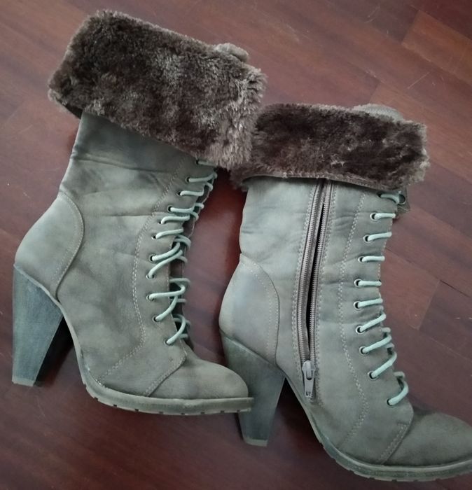 Botas cano alto 37