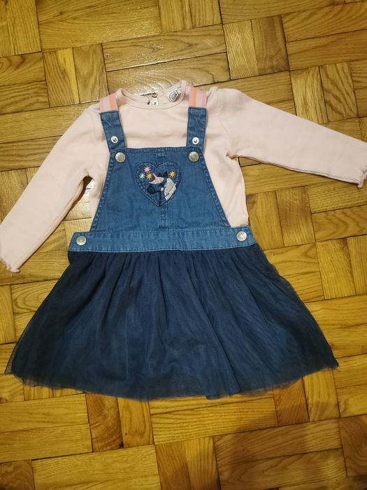 Zestaw sukienka +bluzeczka