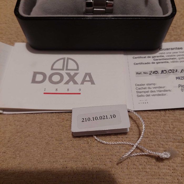 Doxa - zegarek męski szwajcarski