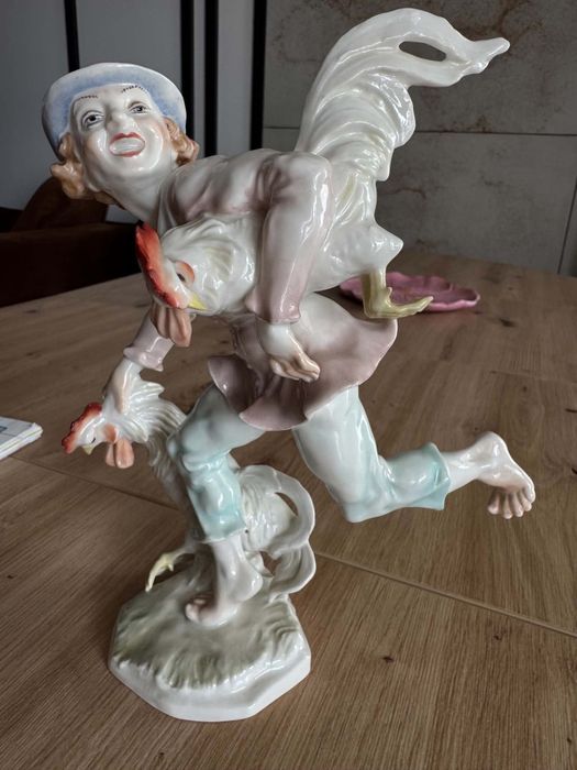 Figurka Hutschenreuther Złodziej kur