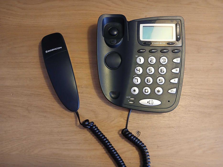 Telefone de Mesa ou secretária p/ router ou tomada RJ11