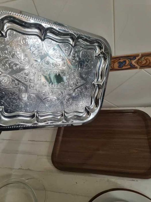 Conjunto Lote Pratos Travessas Terrinas Tabuleiros Louças Porcelanas