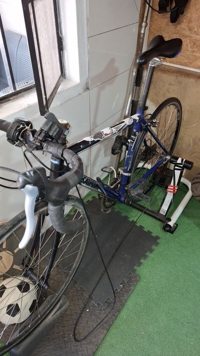 Bicicleta mais rolos