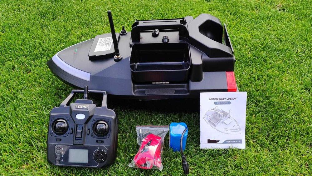 Короповий кораблик flytec v020 GPS/автопілот, 2 акумулятори на 12000mAh