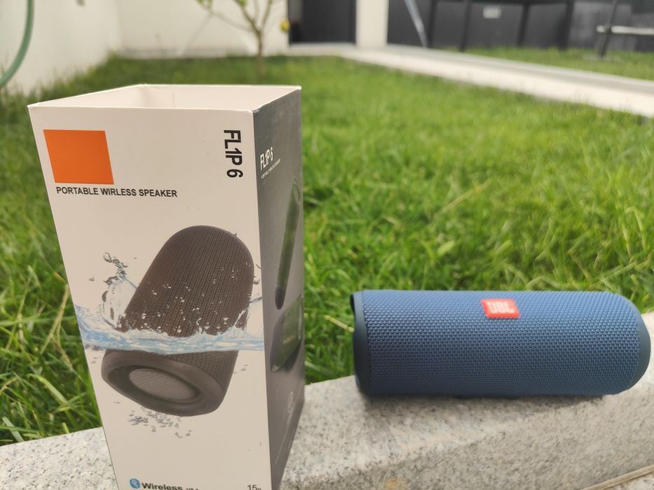 Coluna de som estilo jbl flip 6 super potente