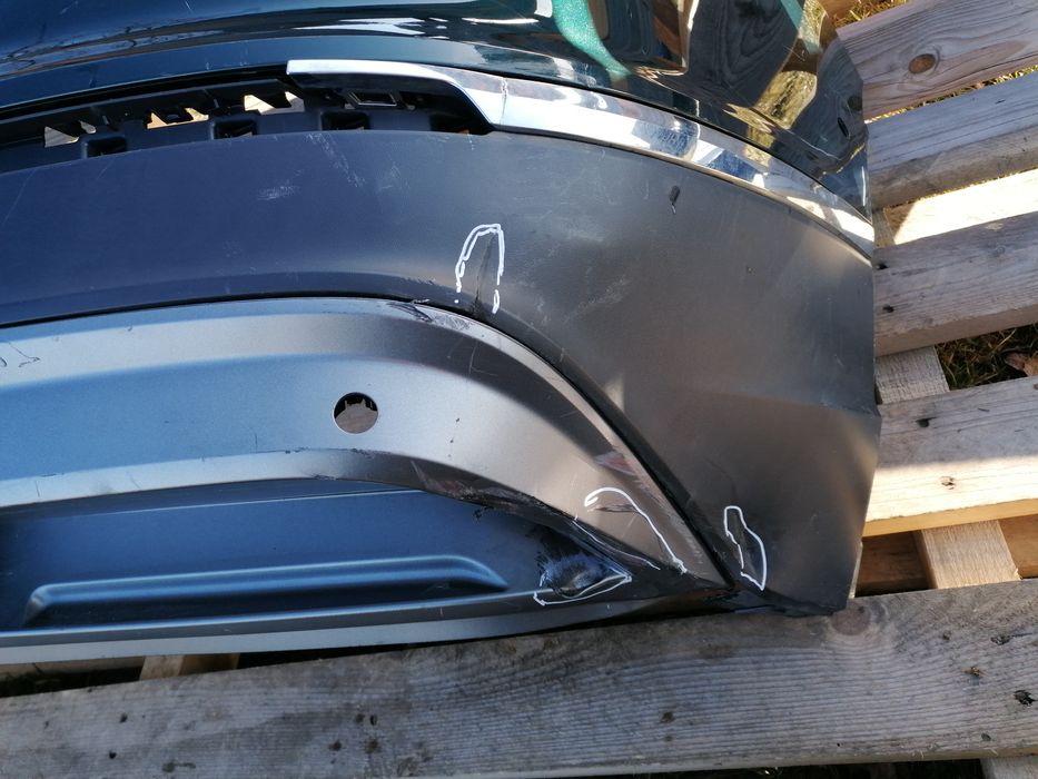 Vw Tiguan II 2 15- zderzak tył tylny dokładka spojler