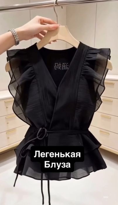 Блуза нова, органза-софт