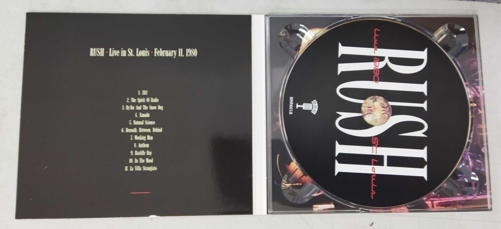 Rush, Hussey-Regan, Tricky.  3 CDs Digipack