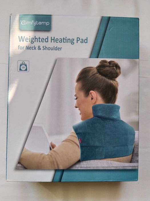 Poduszka grzewcza obciążeniowa na kark ramiona kołnierz elektryczny