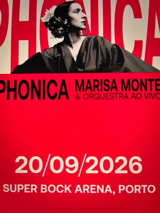 Bilhete Marisa Monte no Porto