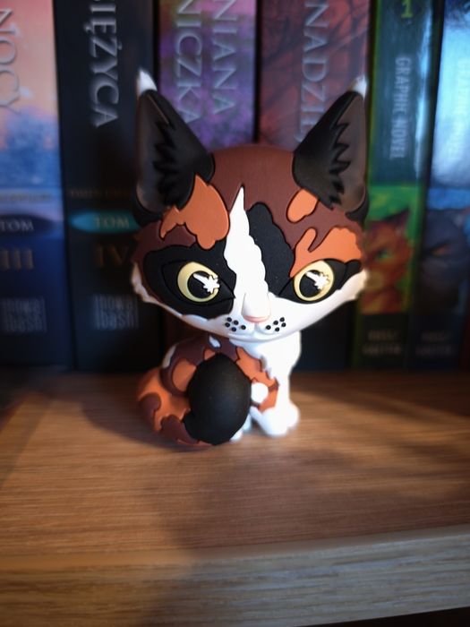 Wojownicy - figurka kolekcjonerska Nakrapianego Liścia (opis!)