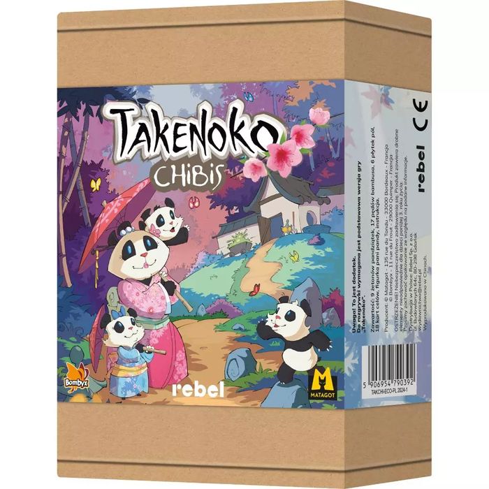Takenoko. Chibis (Rozszerzenie). Rebel. Nowy Produkt