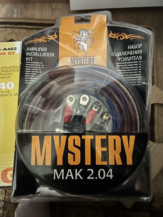 2-канальный усилитель JBL GT5-A402E + mystery mak 2.04