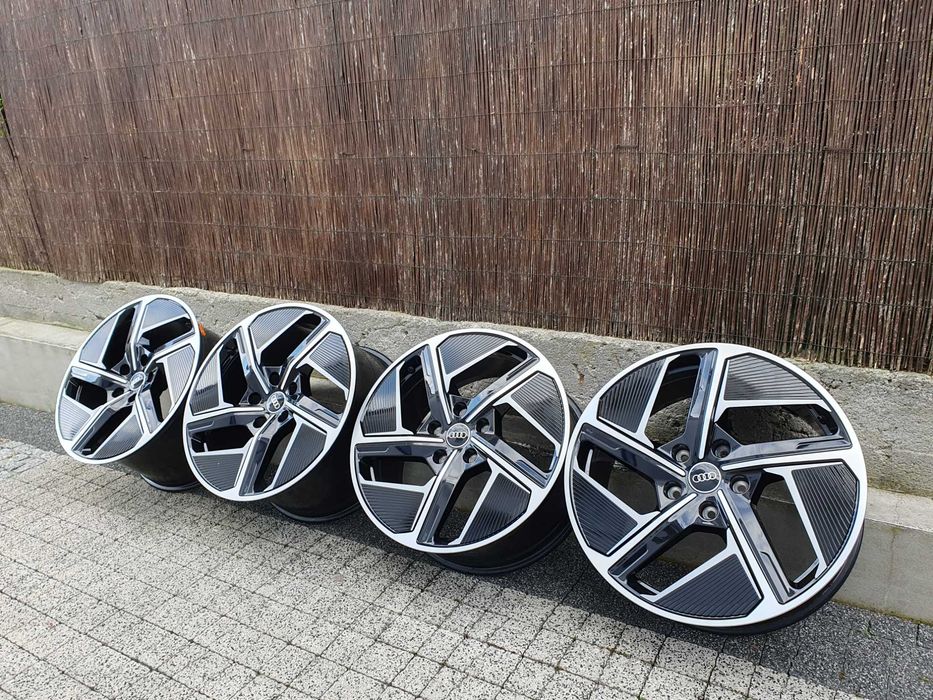 4x Oryginalne 20-stki Audi E-Tron GT, RS e-Tron GT 5x130 Aero Design