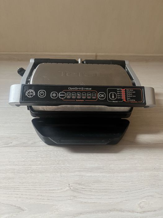 Гриль Tefal OptiGrill+ Initial – отличное состояние