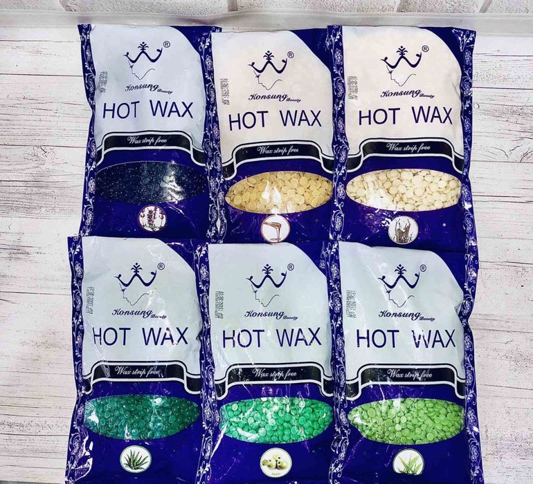 Віск плівковий для депіляції, Воск для депиляции плёночный, горячий