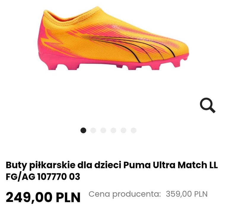 Puma Ultra Match rozm. 37(23cm)