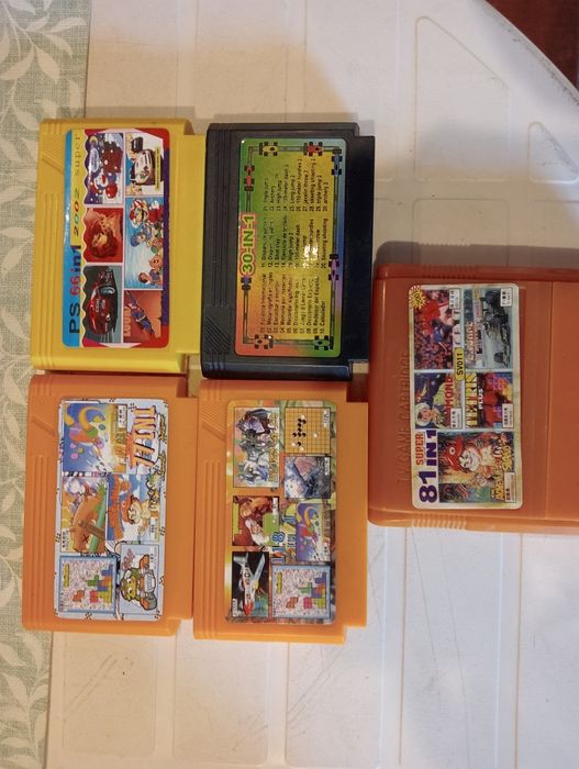Cinco Jogos vintage