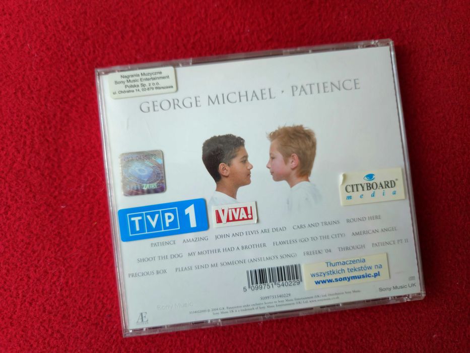 George Michael - Patience CD